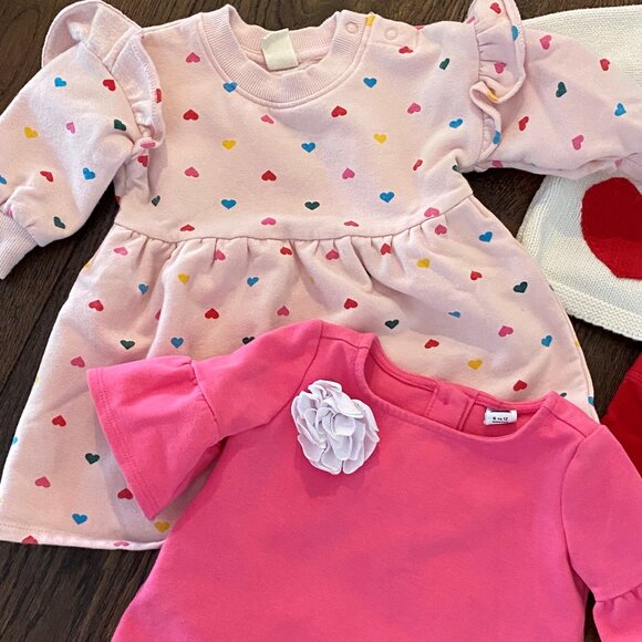 Baby Girl's Valentine's Bundle - Picture 2 of 3